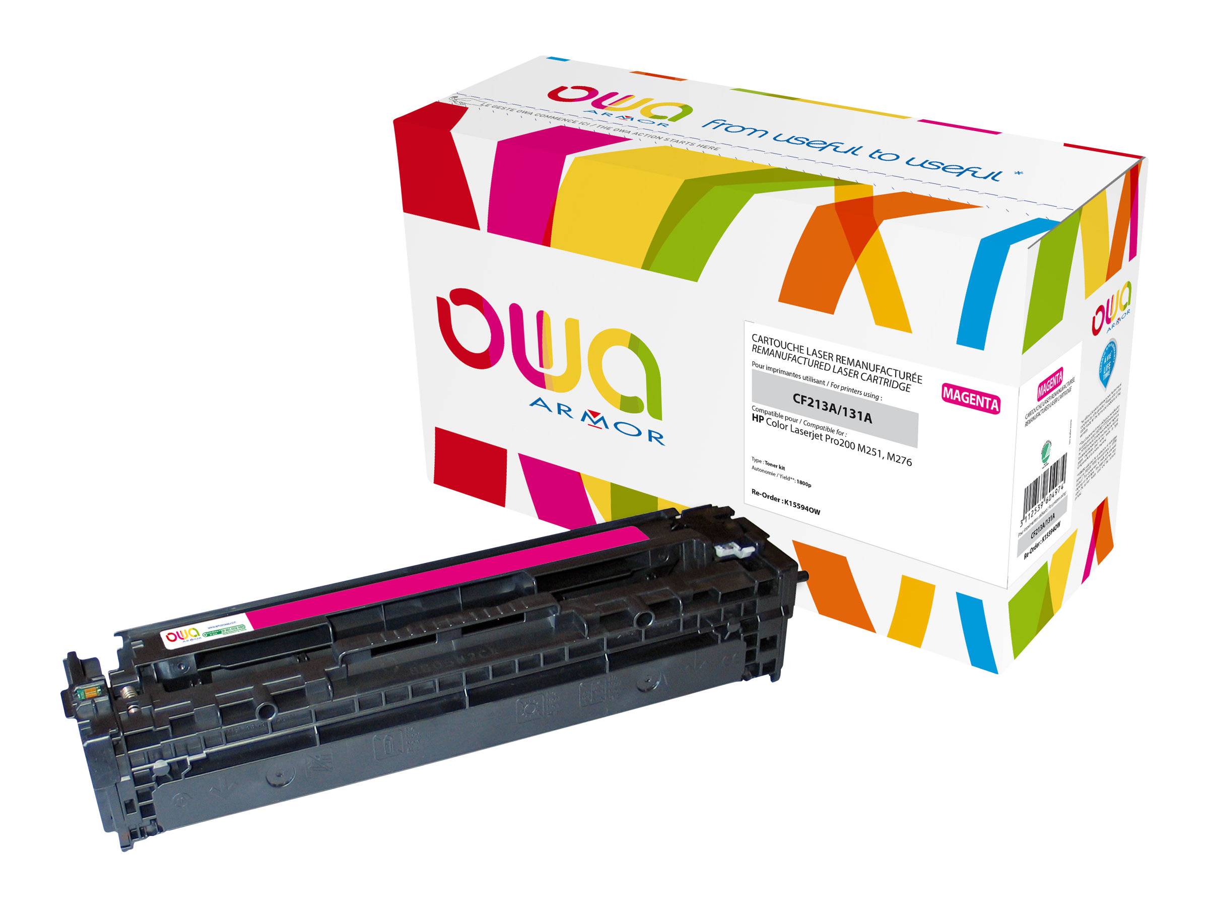 Armor OWA - Magenta - kompatibel - wiederaufbereitet - Tonerpatrone (Alternative