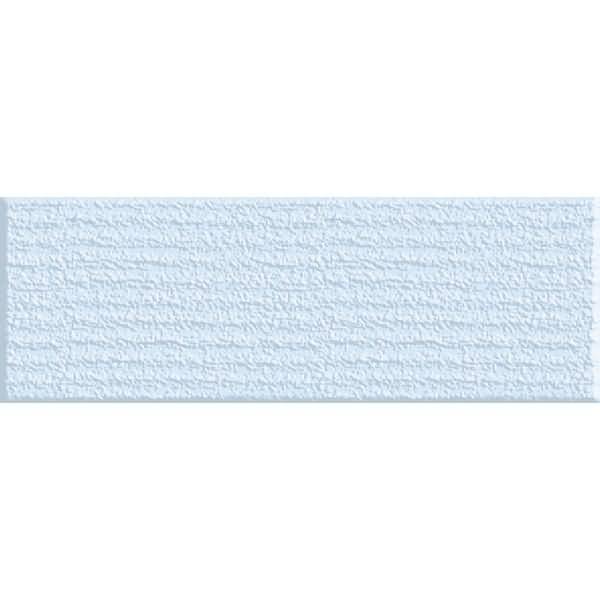 Passepartout-Karte oval 220g/qm 16,8x11,8cm hellblau