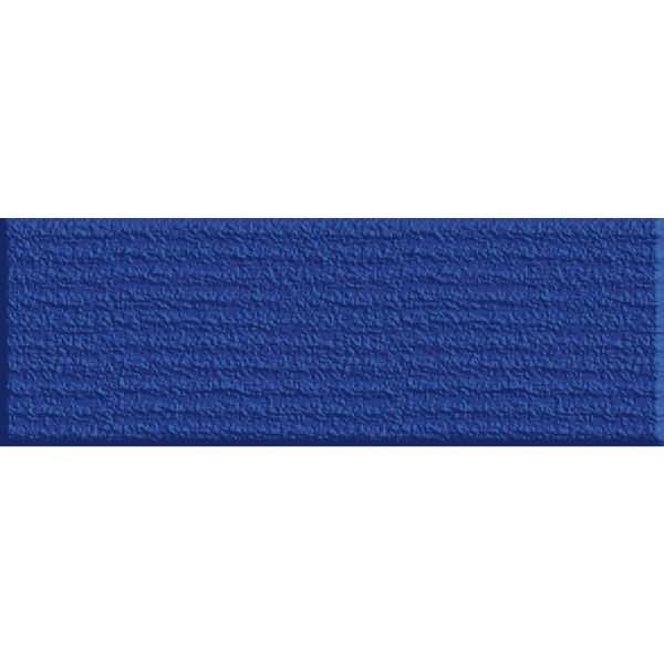 Passepartout-Karte oval 220g/qm 16,8x11,8cm dunkelblau