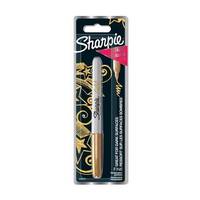 Sharpie 1986003, Gold, Feine Spitze, Gold, Grau, Fein, Keramik, Stoff, Glas, Leder, Metall, Papier, Stein, Holz, 1 Stück(e)