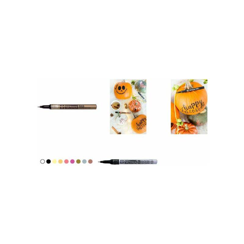 SAKURA Permanent-Marker Pen-Touch Extra Fein, silber