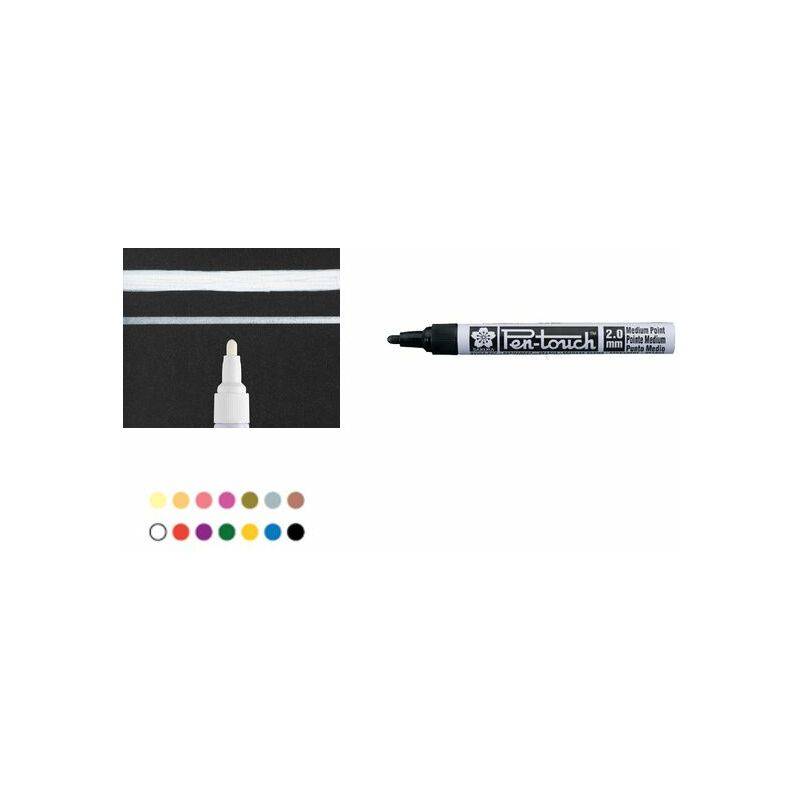 SAKURA Permanent-Marker Pen-Touch Mittel, kupfer