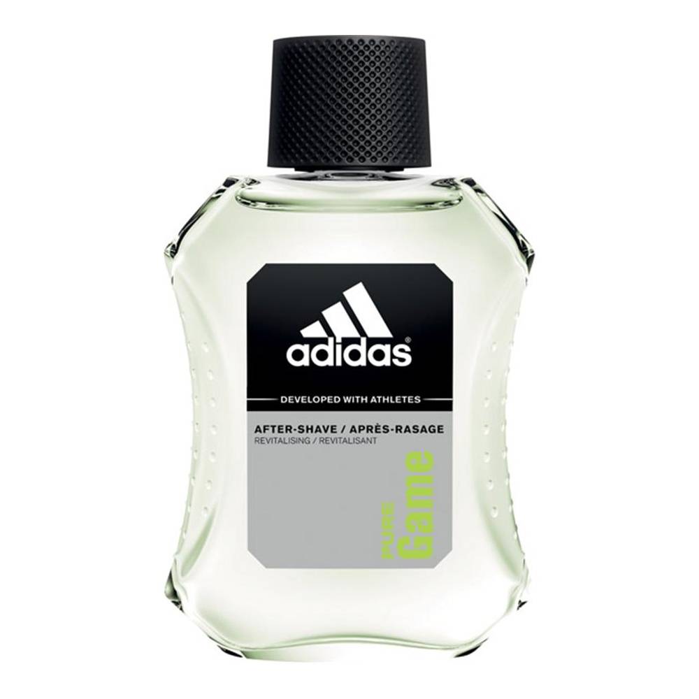 Adidas Pure Game After-Shave Lotion for Men, 100 ml
