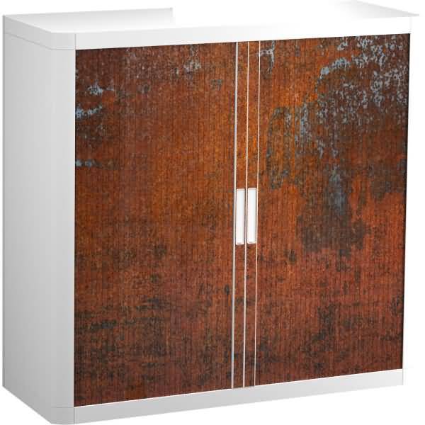 Rollladenschrank easyoffice BxTxH 86x37,5x104cm Iron Wall
