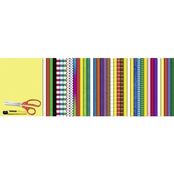 Bastelkoffer Tankstelle 25x35cm VE=40 Blatt sortiert