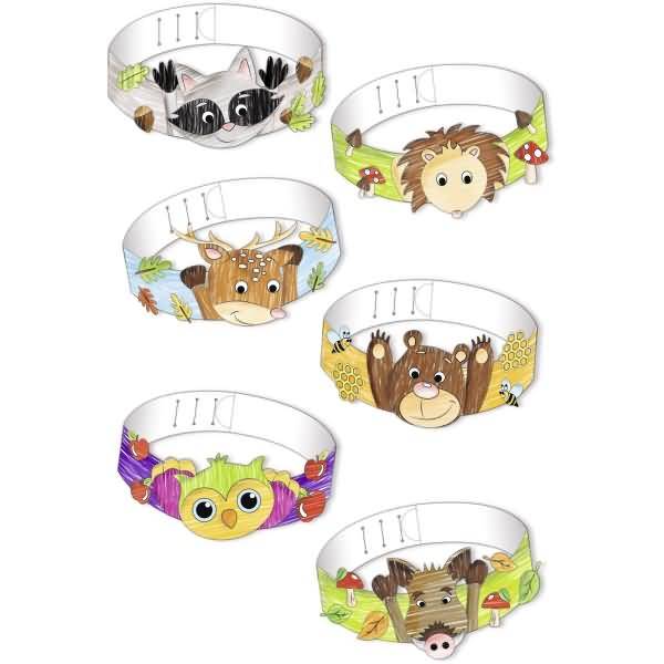 Kinderkronen blanko Herbst