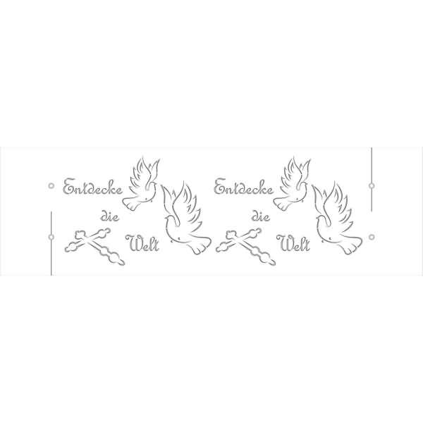 Silhouetten-Tischlicht-Set Motiv 03 VE=5 Blatt