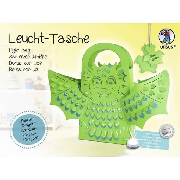 Leuchttasche Drachen
