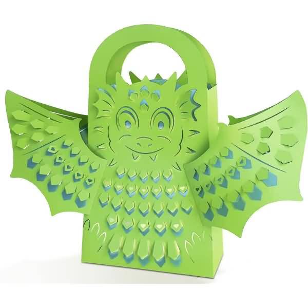 Leuchttasche Drachen