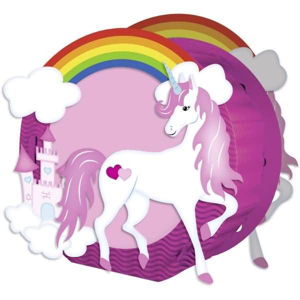 Laternen-Bastelset Easy Line 07 Einhorn