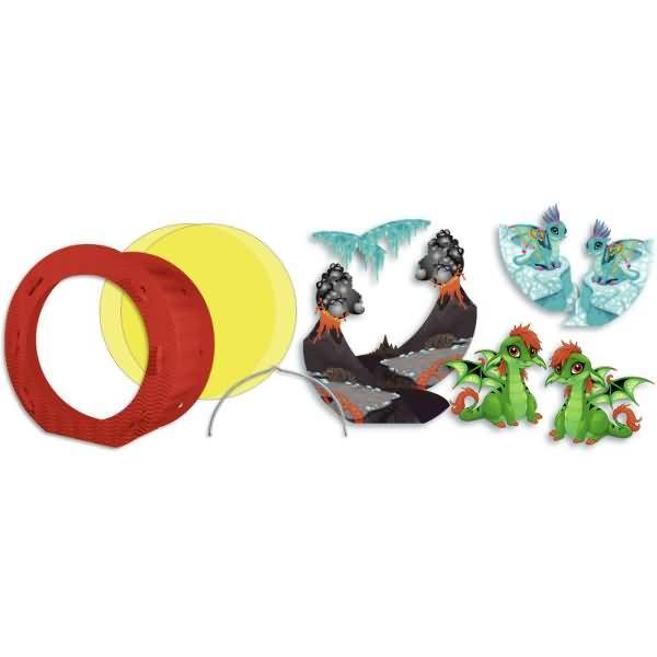 Laternen-Bastelset Easy Line 12 Baby Drachen