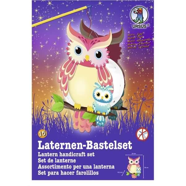 Laternen-Bastelset Easy Line 15 Eule