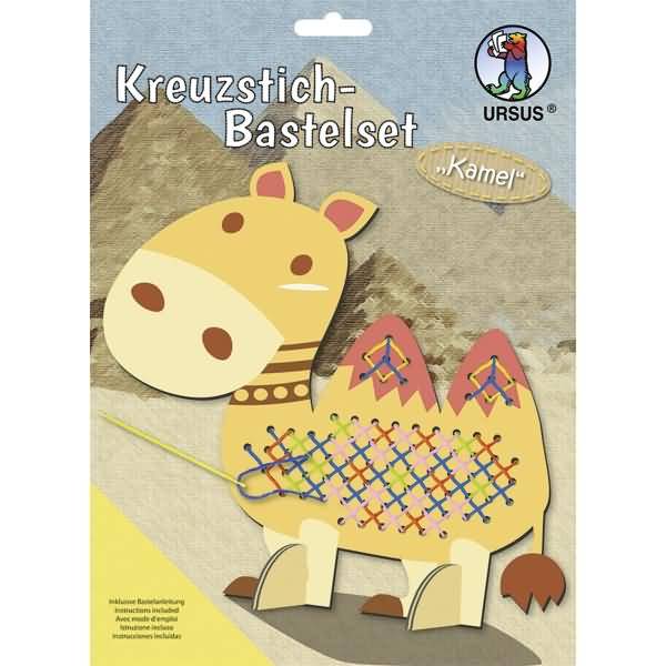 Kreuzstich-Bastelset Kamel