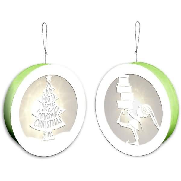 Light Boxes 11cm Gnome&Tree