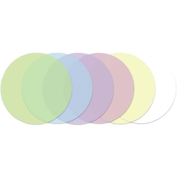 Laternenzuschnitte 115/qm rund 17,5cm VE=24 Blatt sortiert pastell