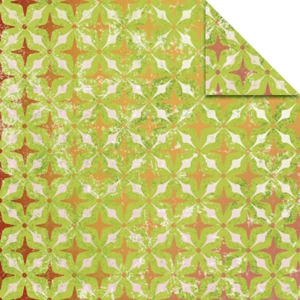 Faltblätter Aurelio Stern Transparentpapier 115g/qm 14,8x14,8cm VE=33 BLatt Paradies hellgrün