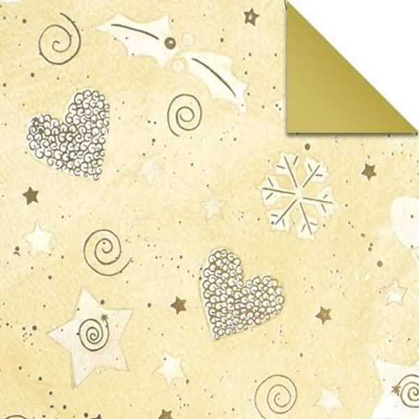 Faltblätter Aurelio Stern Magic Moments Star Night 120g/qm 15x15cm chamois/gold