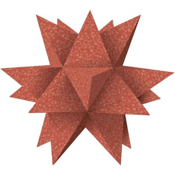 Faltblätter Aurelio Stern Pleasure 135g/qm 15x15cm VE=33 BLatt rubinrot