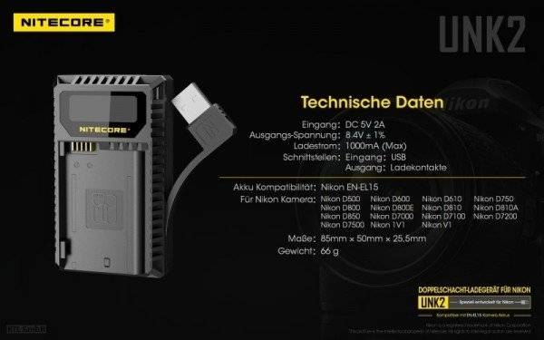 NiteCore UNK2 NC-UNK2