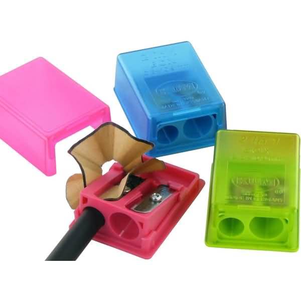 Doppelspitzdose 2-in-1 K2 Pop Kunststoff farbig sortiert