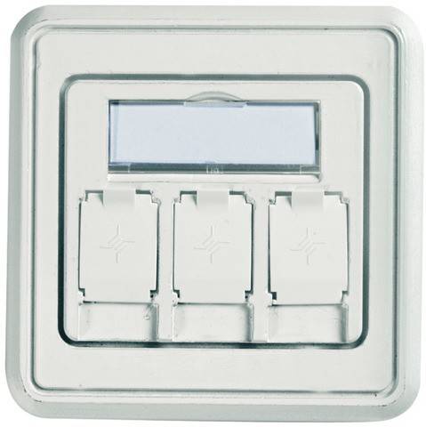 Telegärtner Modul-Aufnahme 3-fach 100021410