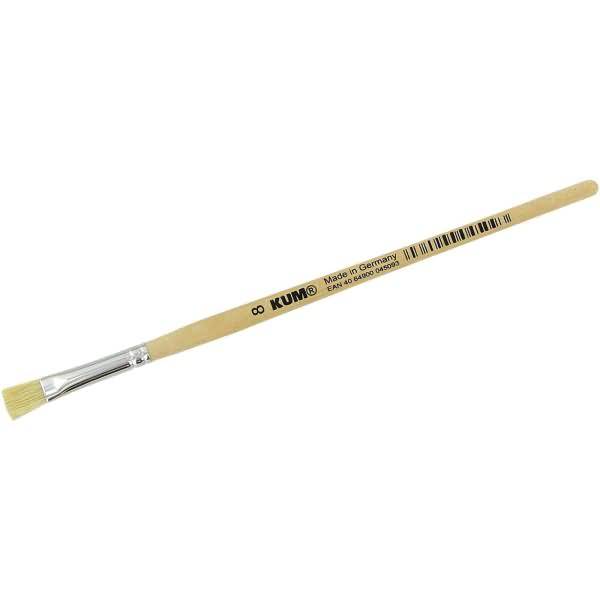 Borstenpinsel Holz Gr. 8