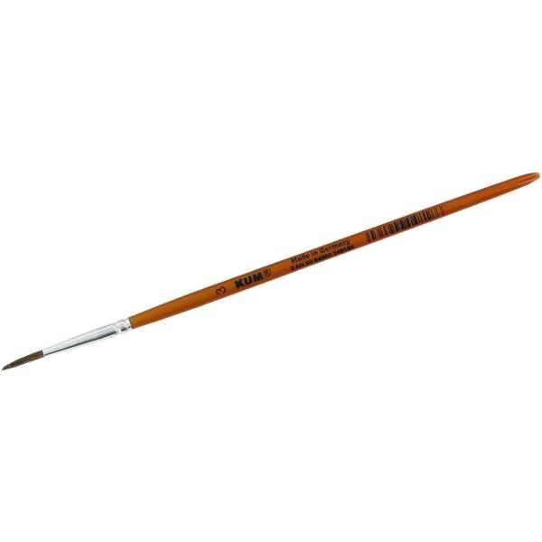 Feinhaarpinsel Holz Gr. 3