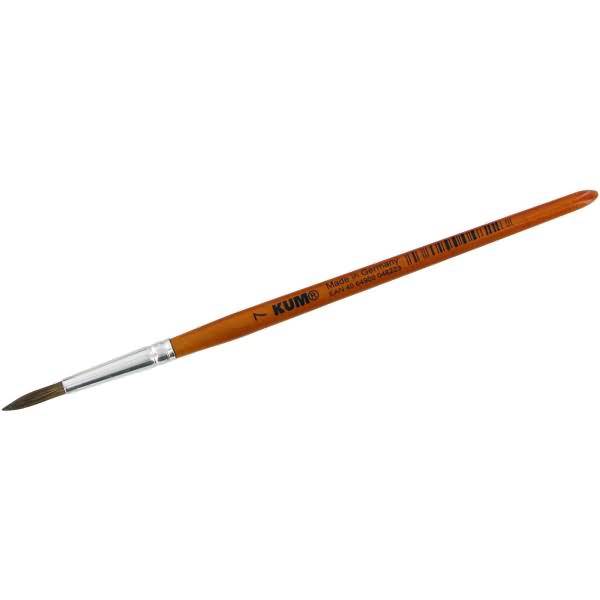 Feinhaarpinsel Holz Gr. 7