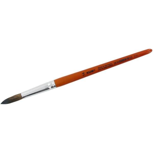 Feinhaarpinsel Holz Gr. 14