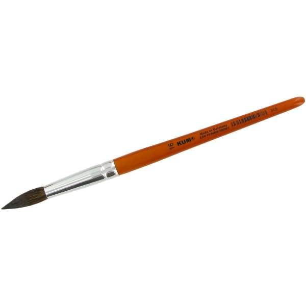 Feinhaarpinsel Holz Gr. 16