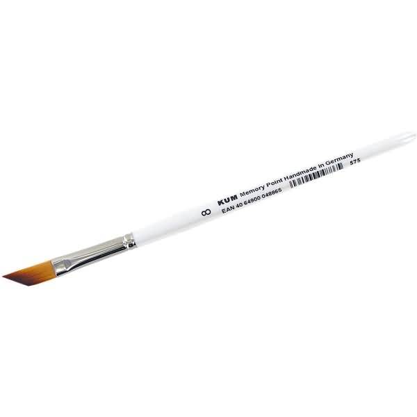 Pinsel Memory Point Brush Holz Schrägspitze Gr. 8