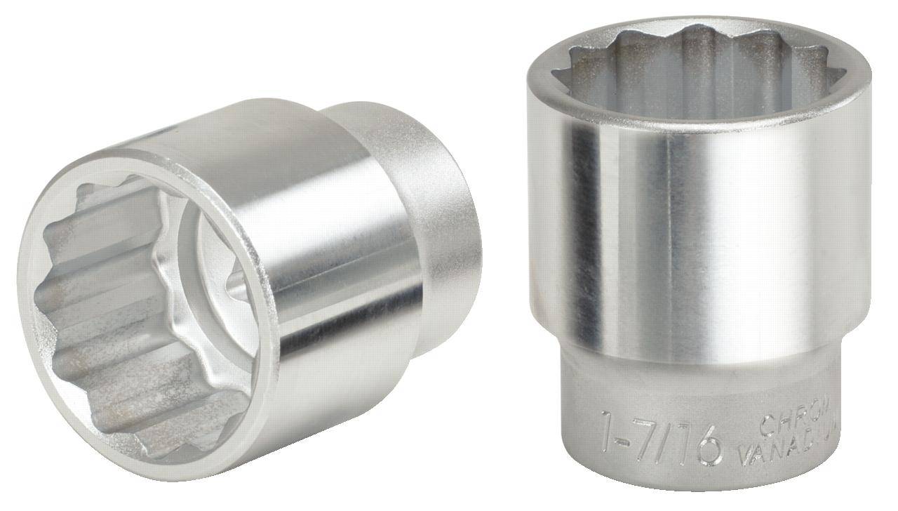 KS TOOLS 3/4" 12-kant-Stecknuss, kurz, 44 mm
