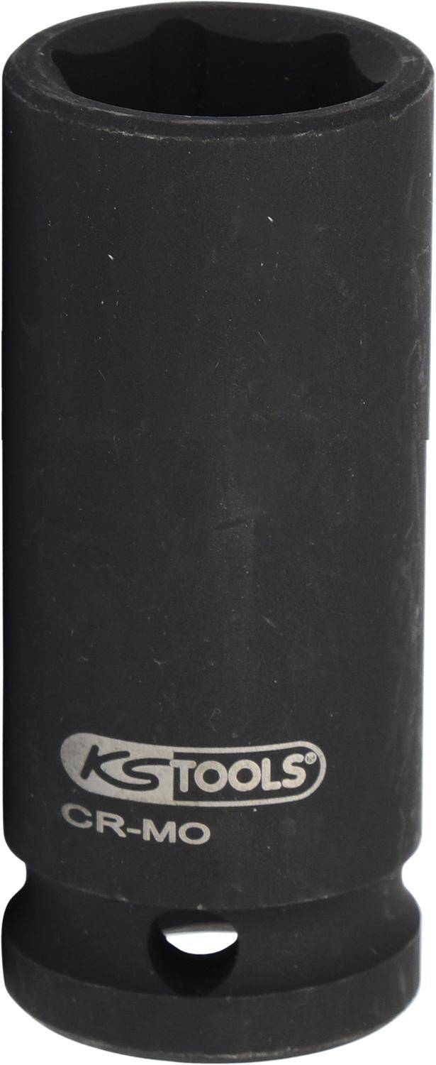 KS TOOLS 1.1/2" Sechskant-Kraft-Stecknuss, lang, 41mm