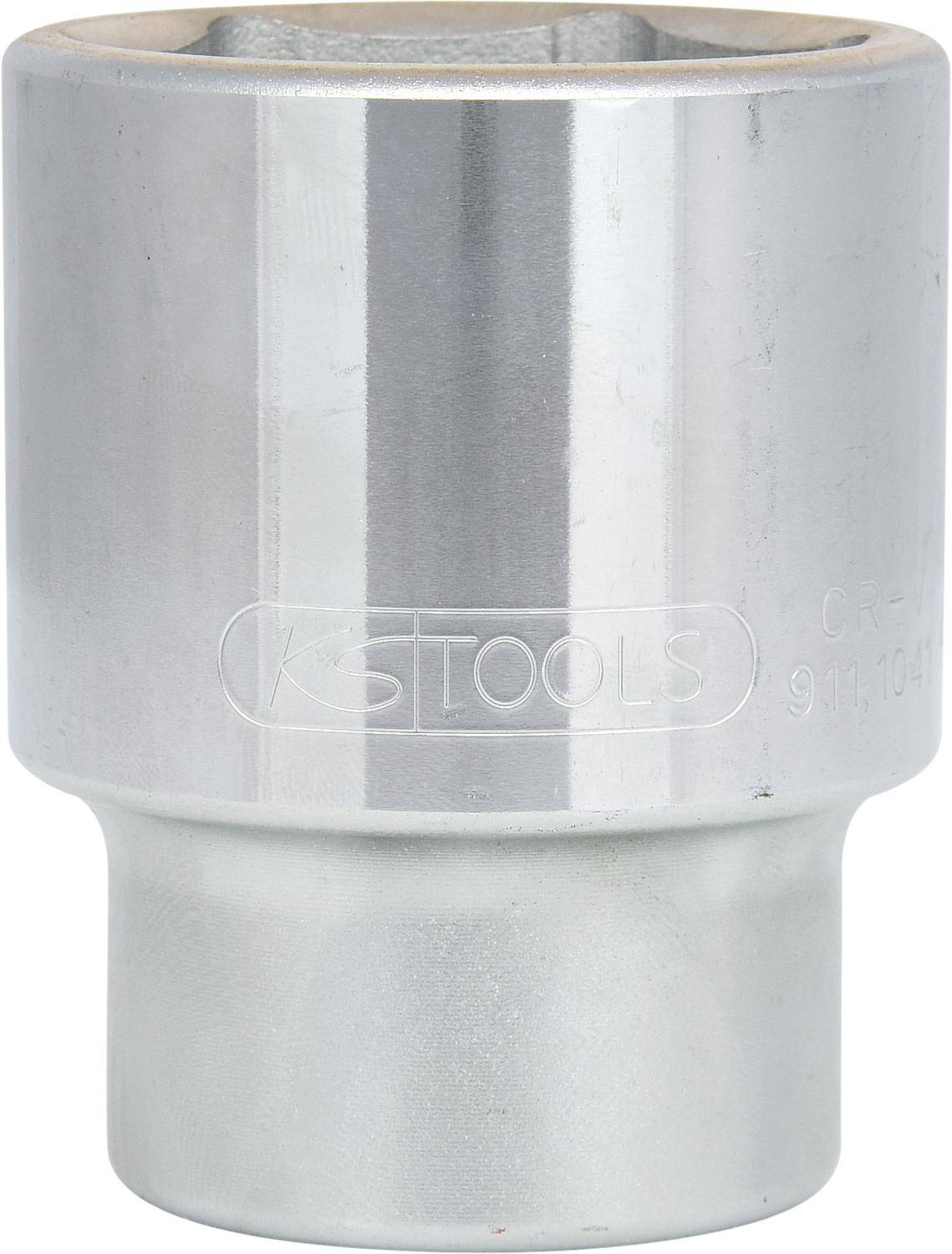 KS TOOLS 1" Sechskant-Stecknuss, kurz, 82mm