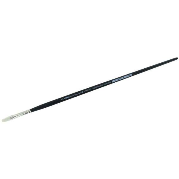 Künstlerpinsel Black Line Brush flat Gr. 6