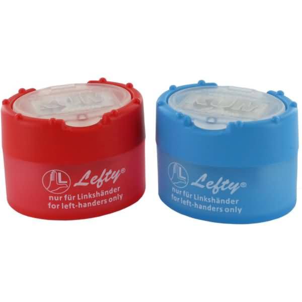 Doppelspitzdose Click-Snap K2 Pop farbig sortiert Linkshänder