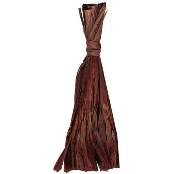 Naturbast 50g Bündel schokobraun