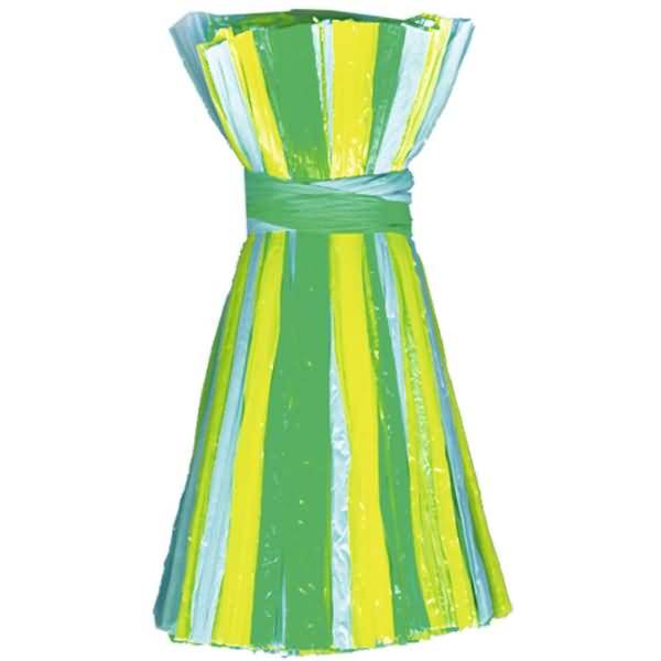 Edelbast matt Multicolor 30m gelb/blau/grün