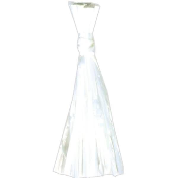 Edelbast glänzend 30m weiß