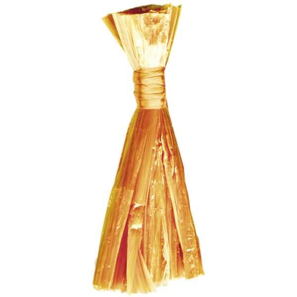 Edelbast glänzend 30m gold