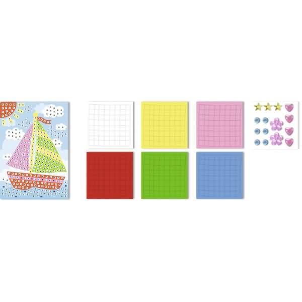 Moosgummi Mosaik Boot