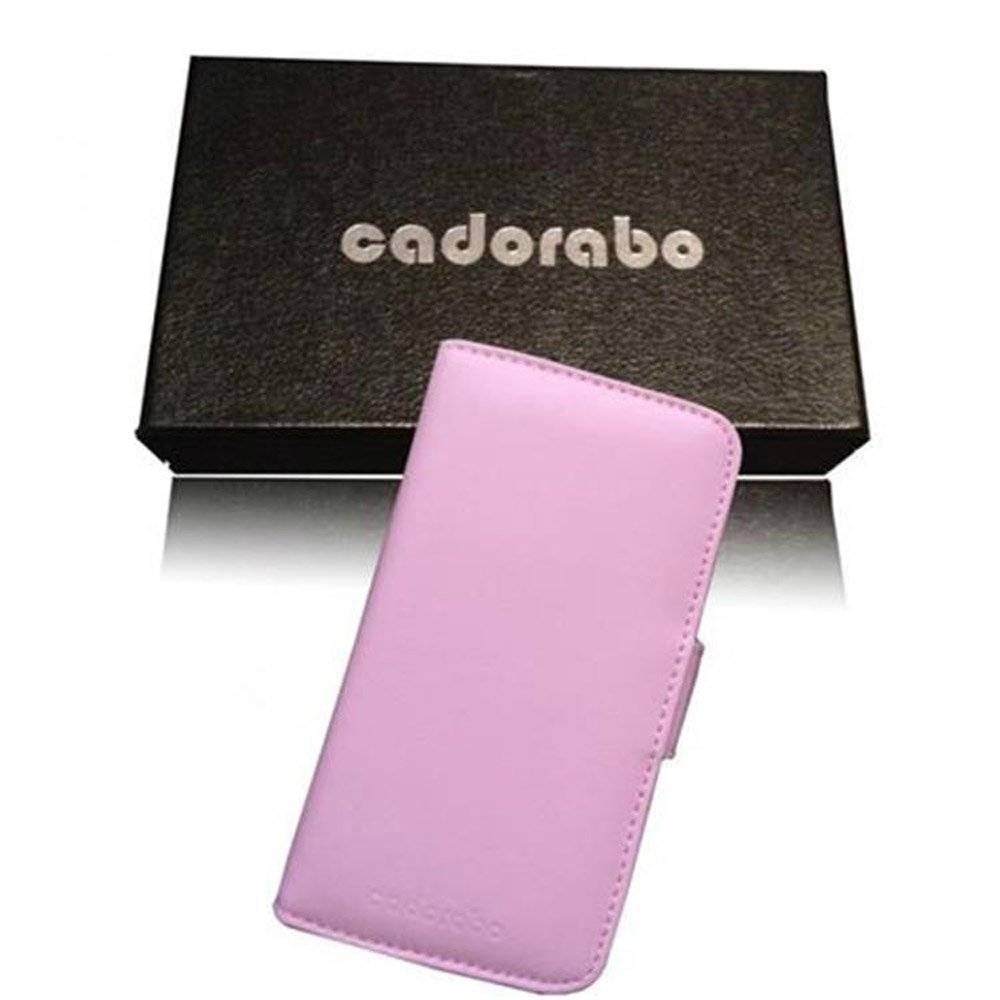 Cadorabo Handy Hülle für HTC ONE X / X+  Hülle in ANTIK ROSA , Schutzhülle Tasche case cover mit Kartenfach im glatten Design