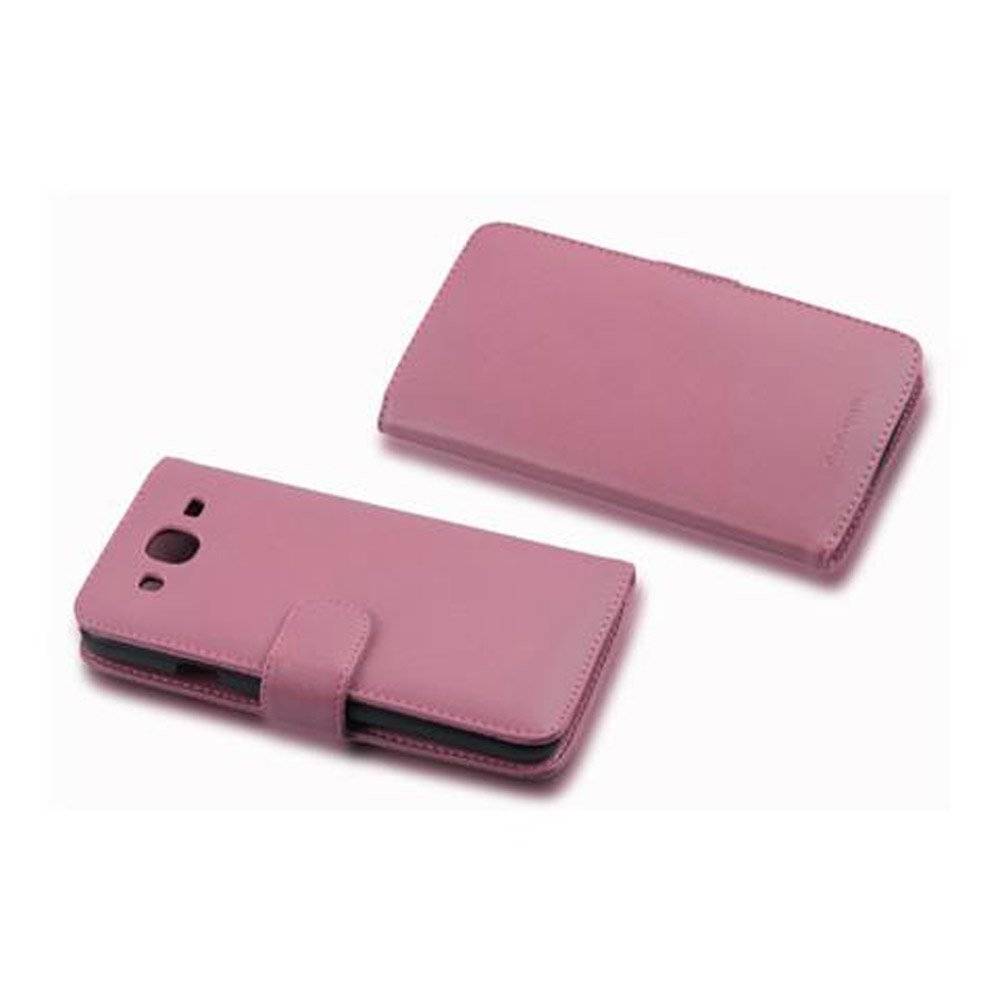 Cadorabo Handy Hülle für Galaxy S3 / S3 NEO  Hülle in ANTIK ROSA , Schutzhülle Tasche case cover mit Kartenfach im glatten Design
