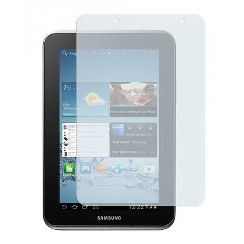 Cadorabo Displayschutzfolien für Samsung Galaxy TAB 2 7,0" Zoll - in MATT CLEAR – 2 Stück