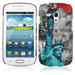 Cadorabo Hülle für Samsung Galaxy S3 MINI Schutz Hülle in Braun Hard Case Schutzhülle Handyhülle Cover Etui