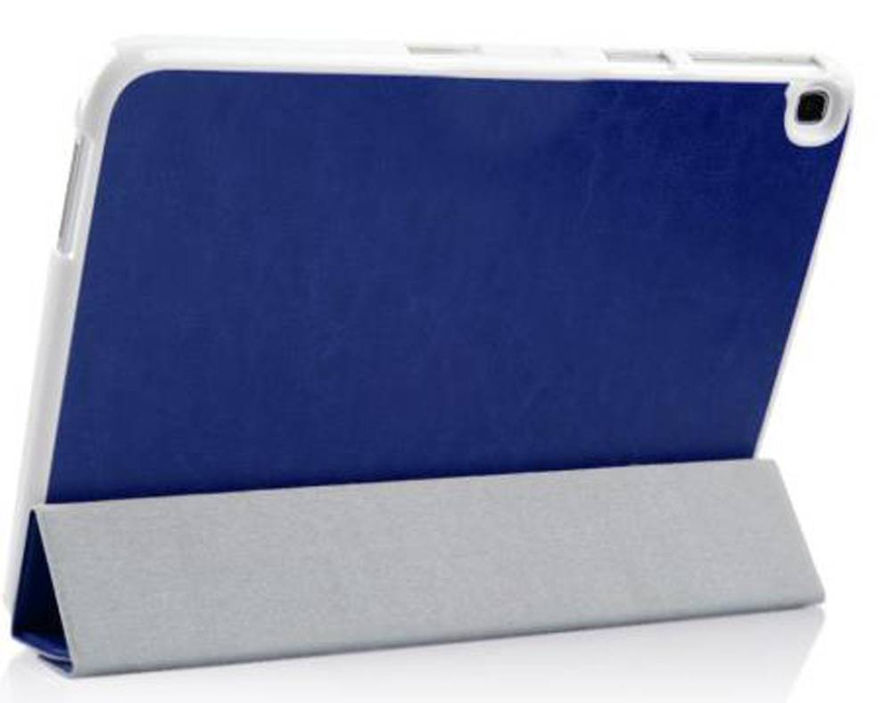 Cadorabo Hülle für Apple iPad AIR 2 2014 / AIR 2013 Tablet Hülle in Blau Cover Case Etui Tasche Schutzhülle Auto Wake Up