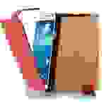 Cadorabo Hülle für Samsung Galaxy NOTE 3 Schutzhülle in Rot Flip Handyhülle Case Cover Etui Kunstleder
