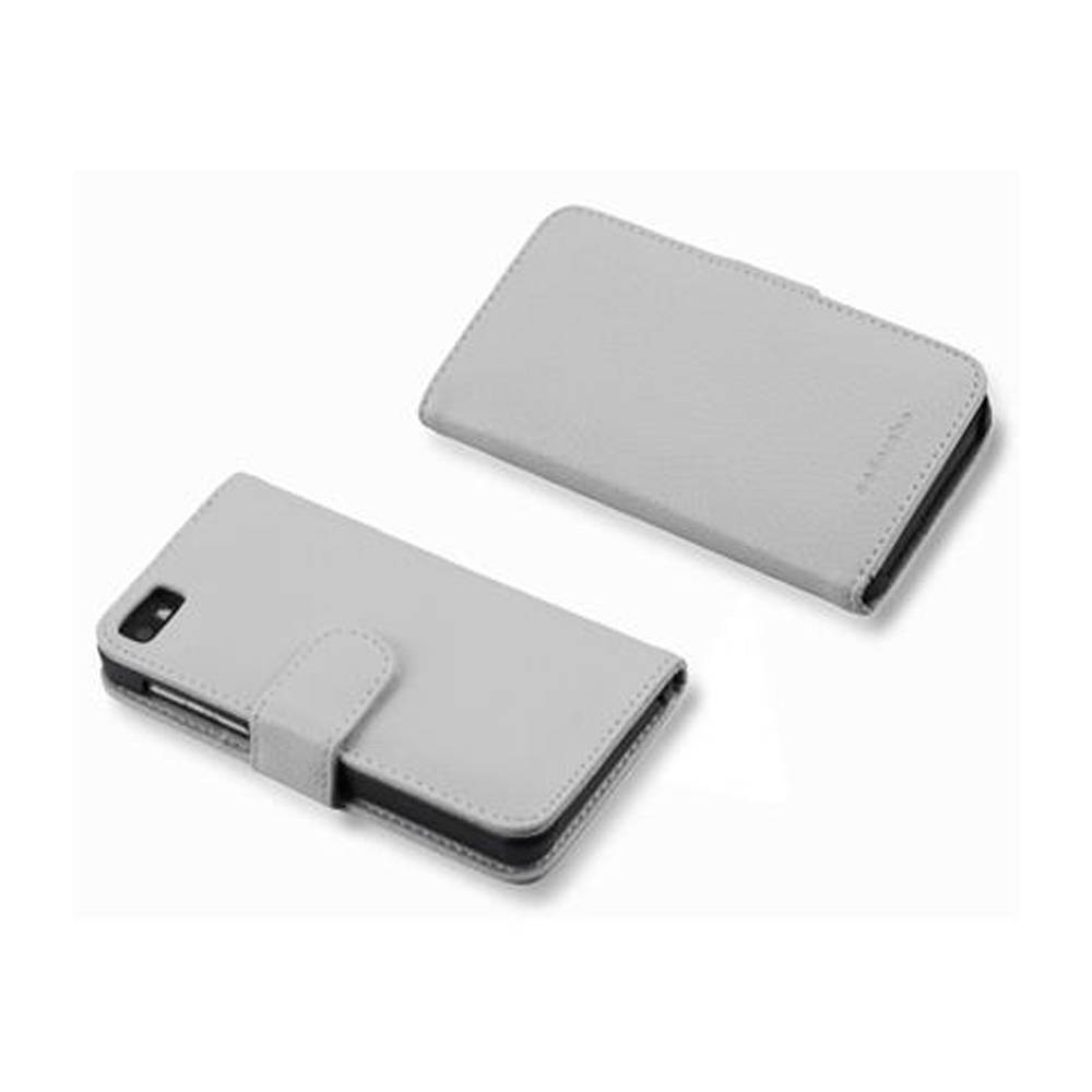 Cadorabo Schutzhülle für Blackberry Z10 Hülle in Weiß Handyhülle Etui Case Backcover Kunstleder Tasche