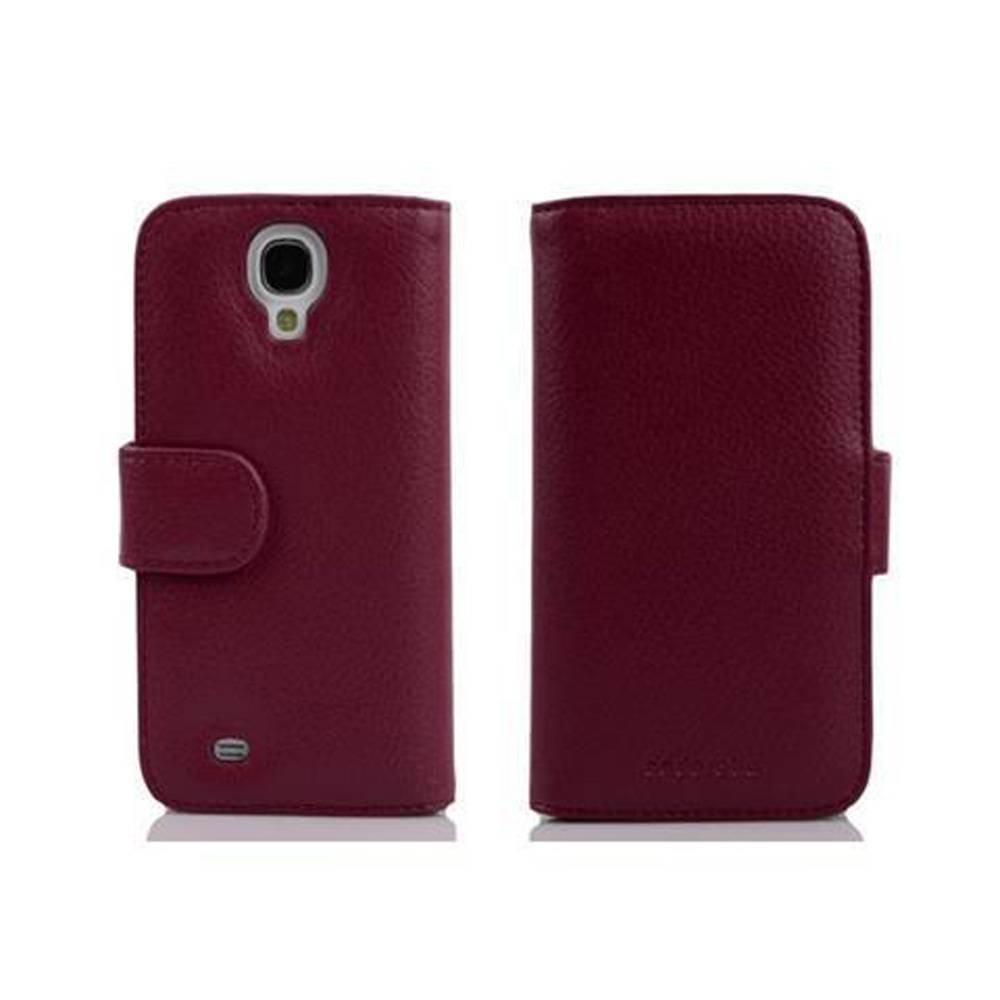 Cadorabo Schutzhülle für Samsung Galaxy MEGA 6.3 Hülle in Lila Handyhülle Etui Case Backcover Kunstleder Tasche