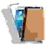Cadorabo Schutzhülle für Samsung Galaxy NOTE 3 Hülle in Weiß Flip Etui Handyhülle Case Cover Kunstleder